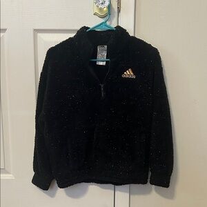 Adidas Kids Black Fleece Hoodie